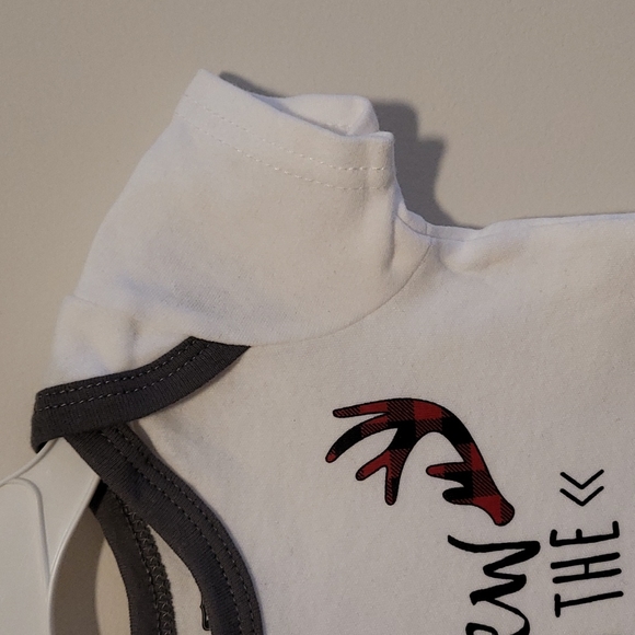 Hudson Baby Onesie New To The Tribe - Picture 4 of 9